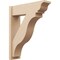Ekena Millwork 8-in W x 28-in D x 34-in H Funston Trad Rough Cedar Woodgrain TimberThane Outlooker, Primed Tan OUTUR080X28X34FST04RCPR - alternate 1